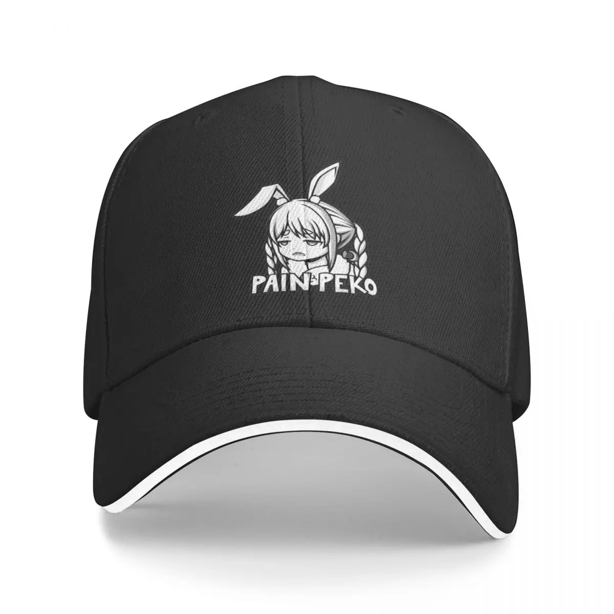 Pain Peko Usada Pekora Baseball Cap Military Cap Man black Men's Caps Women's