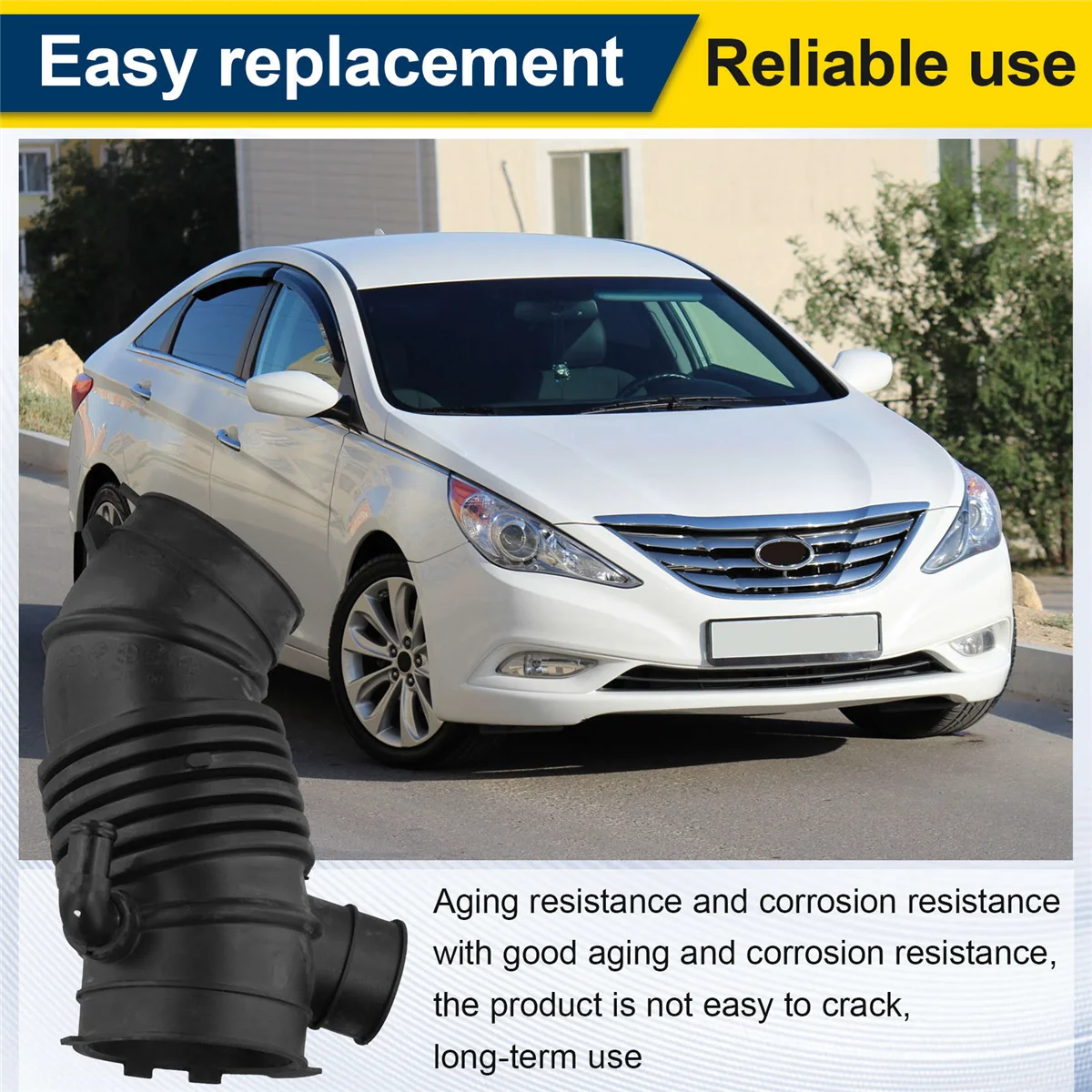 L49A 28138-3K200 Tubo di aspirazione aria per auto 281383K200 per Hyundai Azera 3.3 Sonata 2005-2010 Grandeur TG