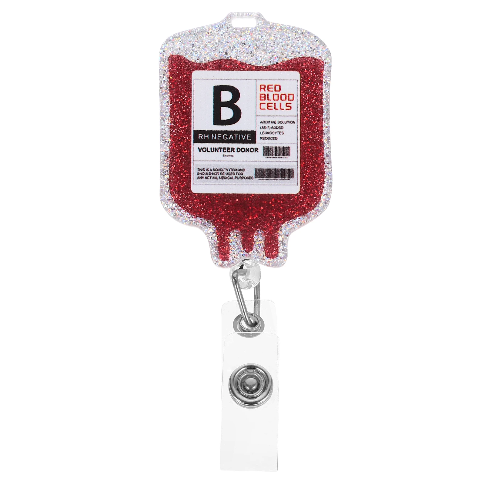 

Portable Multi-Function Badge Holder Retractable Clip for Business Credit Cards Nurses Employees Fine Workmanship