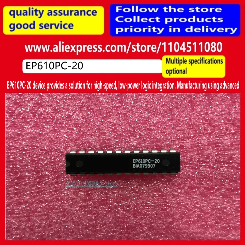 EP610IPC-10 EP610PC-20 EP610PC-25 EP610PI-30 EP610PC-35 EP600IPC-45 Low power logic integration Dual column Plug in DIP