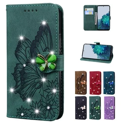 Shiny Glitter Wallet Leather Case For Samsung Galaxy S26 Ultra S25 S24 FE S23 S22 Plus A15 A16 A26 A36 A56 A34 A54 A55 A37 A57