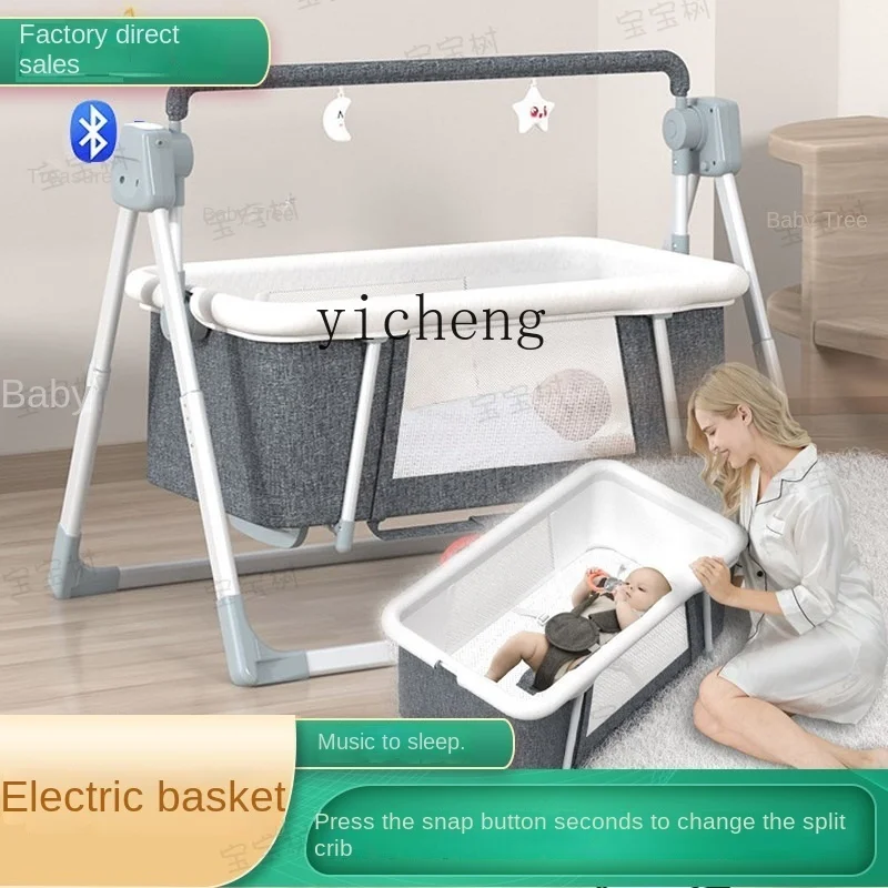 XL Baby Caring Fantstic Product Baby Cradle Bed Baby Cradle Crib Electric Cradle Bed