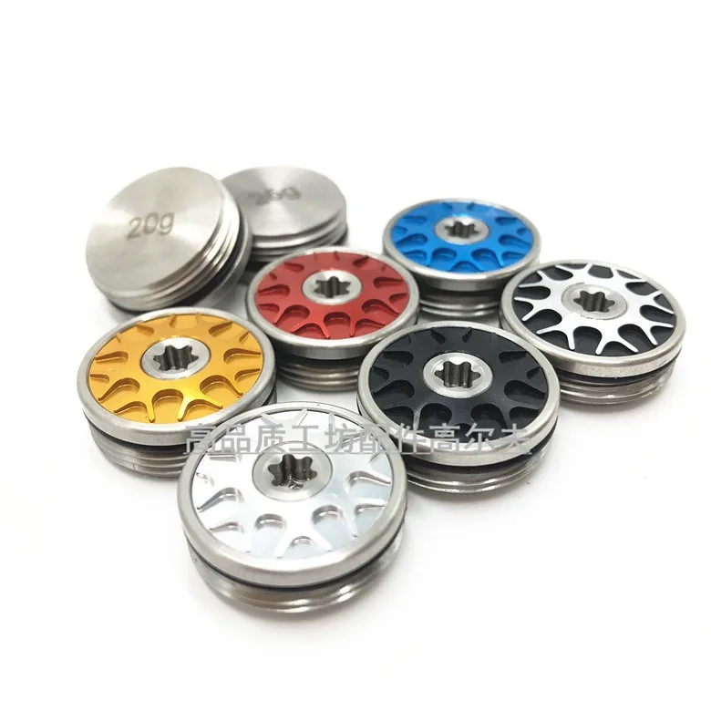 

Suitable for golf ody putter counterweight screws golf putter accessories, available in 6 colors