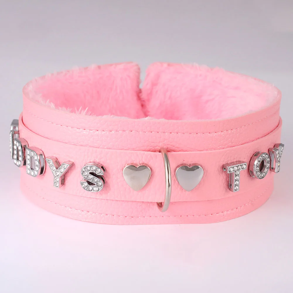 Cosplay Collar DIY  Gift Yes Daddy Chocker Letter For Women Jewelry PREY Choker DADDYS GIRL Custom Pu Leather Punk Necklace