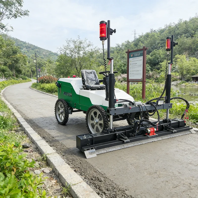 Customized Mini Laser Leveling Machine Compact Concrete Leveling Equipment Home Factory Floor Road Construction Use