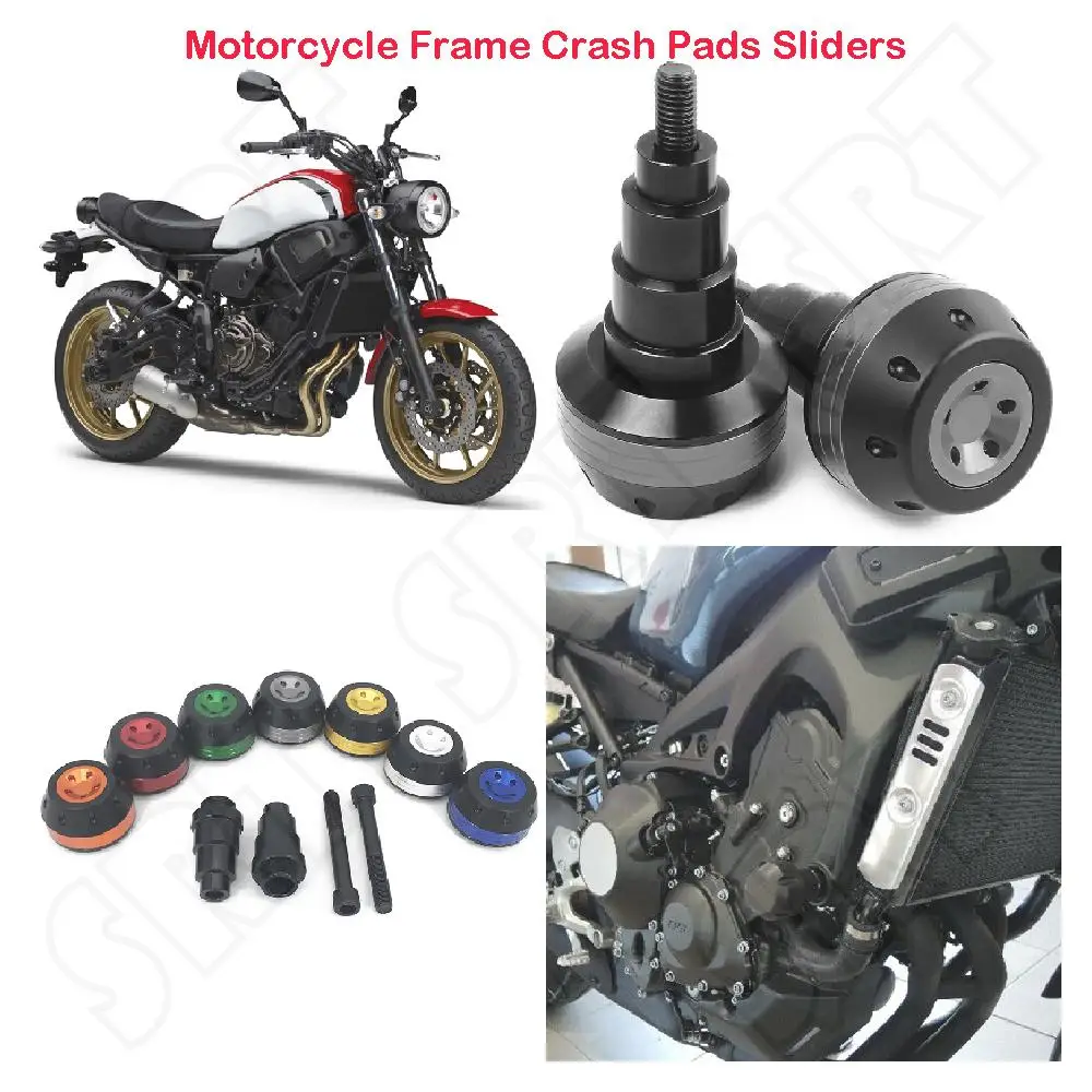 

Fits for Yamaha XSR700 XSR 700 ABS 2016 2017 2018 2019 2020 2021 2022 2023 Motorcycle Frame Sliders Crash Pads Falling Protector