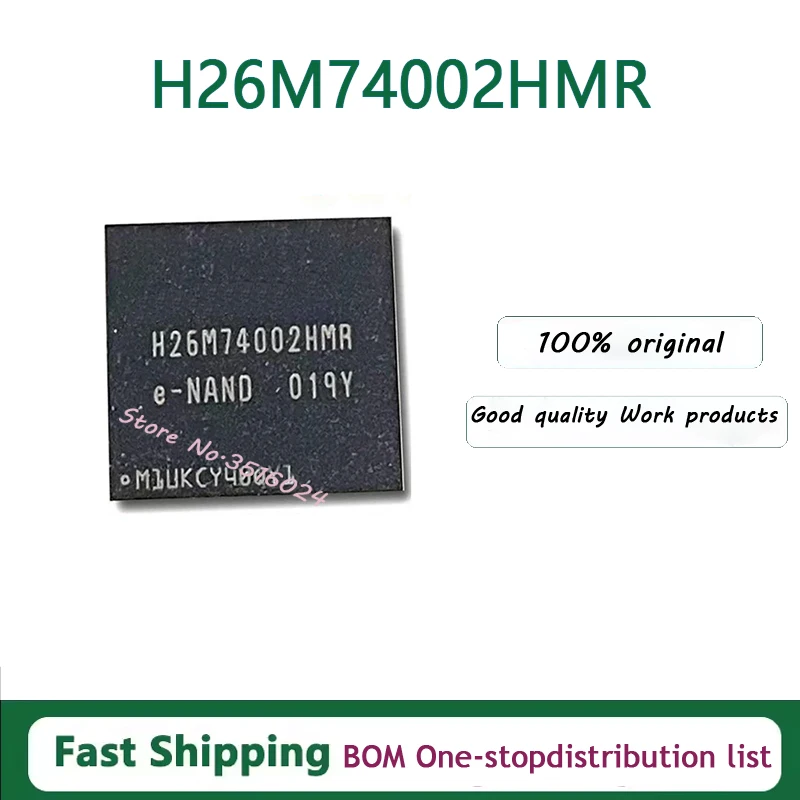 1PCS/lot  THGBMHG8C4LBAIR BGA153 5.1 32GB H26M74002HMR BGA153 64GB KMQ820013M-B419 BGA221 16GB KLUDG4U1EA-B0C1 BGA153 128GB