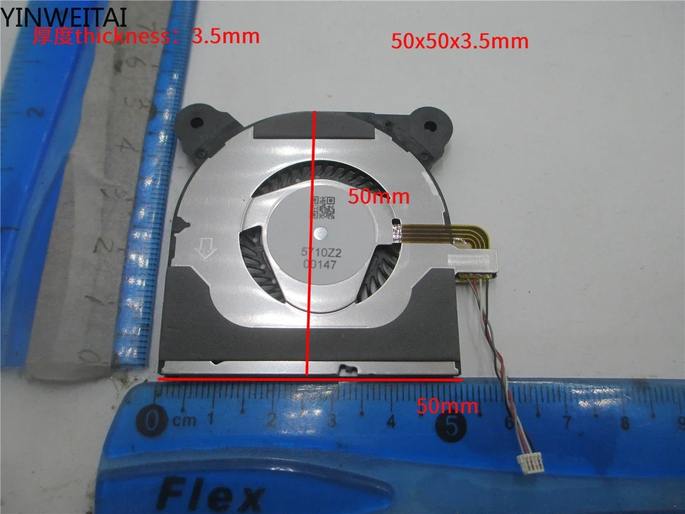 Original for Microsoft Surface Book 1 1703 1706 i7-6600U CPU Fan CC131K05 5701Z2  CC131K04 DC5V 0.30A ND55C05 -15F01