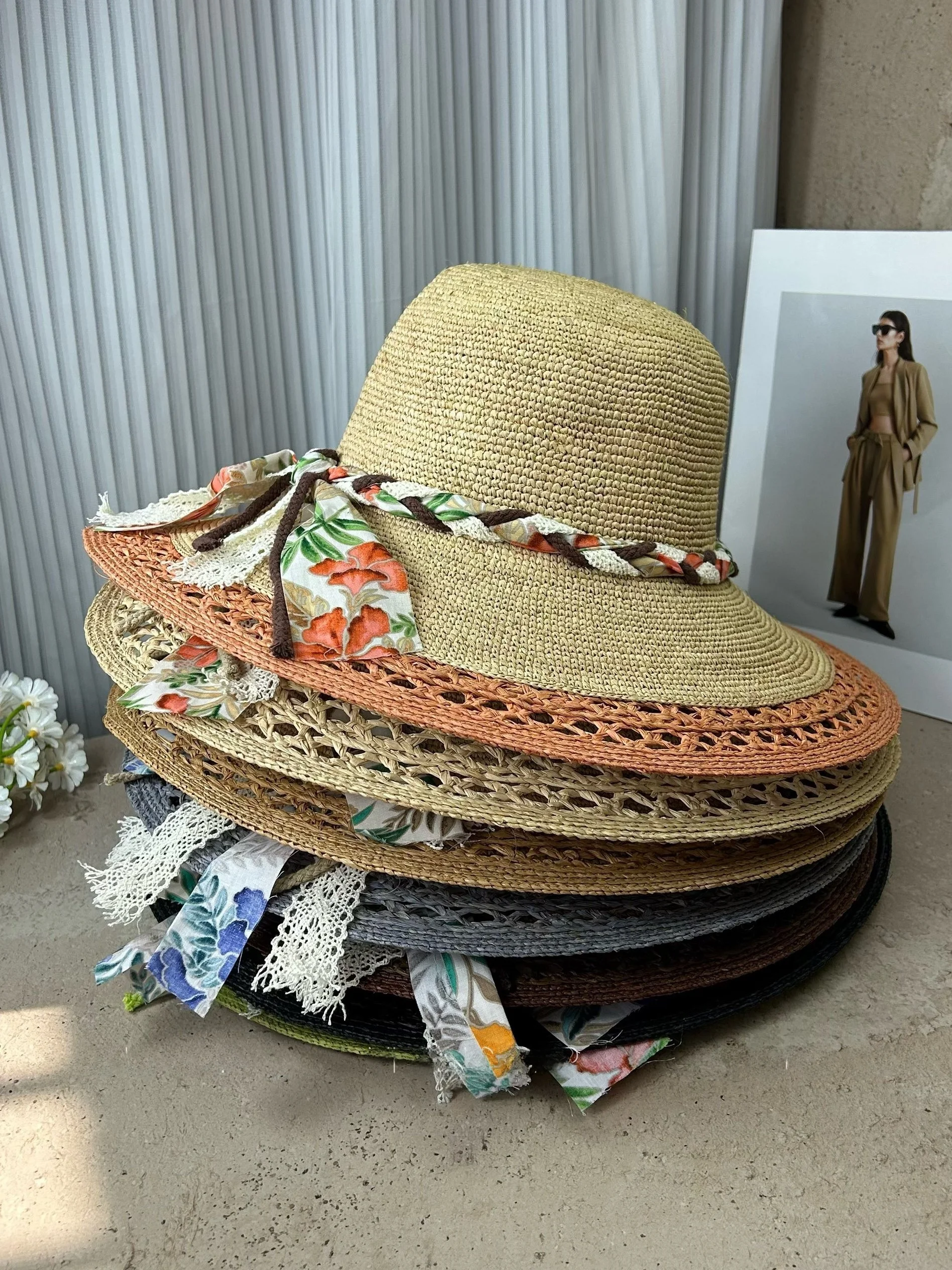 chapeau-de-paille-lafite-a-large-bord-style-vacances-a-la-plage-casquette-de-pecheur-chapeau-d'ete-respirant-et-pliable-pour-femme-ideal-pour-les-voyages-printaniers