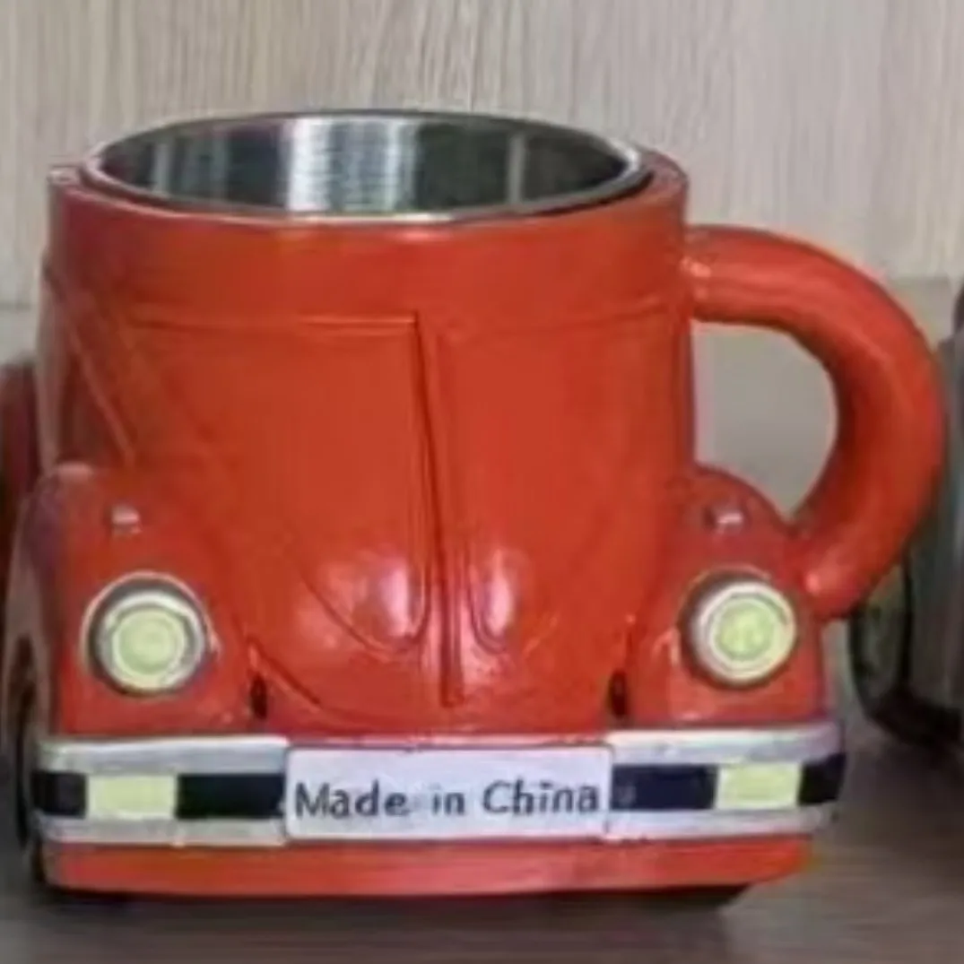 Nieuwe kevervormige koffiemok koffieliefhebber cadeau