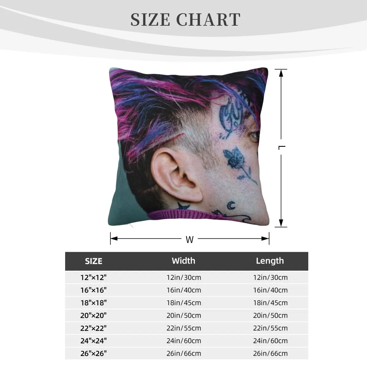 ليل اللمحة المغني 01771 ديكور المنزل وسادة غطاء وسادة الزخرفية Dakimakura كيس وسادة غطاء وسادة