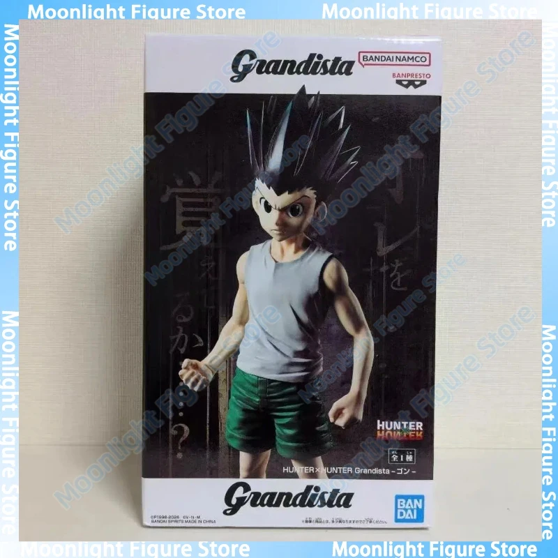 В наличии: Коллекционная фигурка Bandai BANPRESTO Grandista HUNTER×HUNTER GON·FREECSS, анимационная модель, игрушка, подарок
