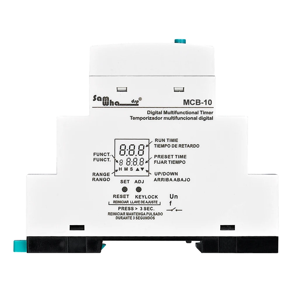 Samwha-Dsp MCB-10 Multifunctional LCD Timer Relay