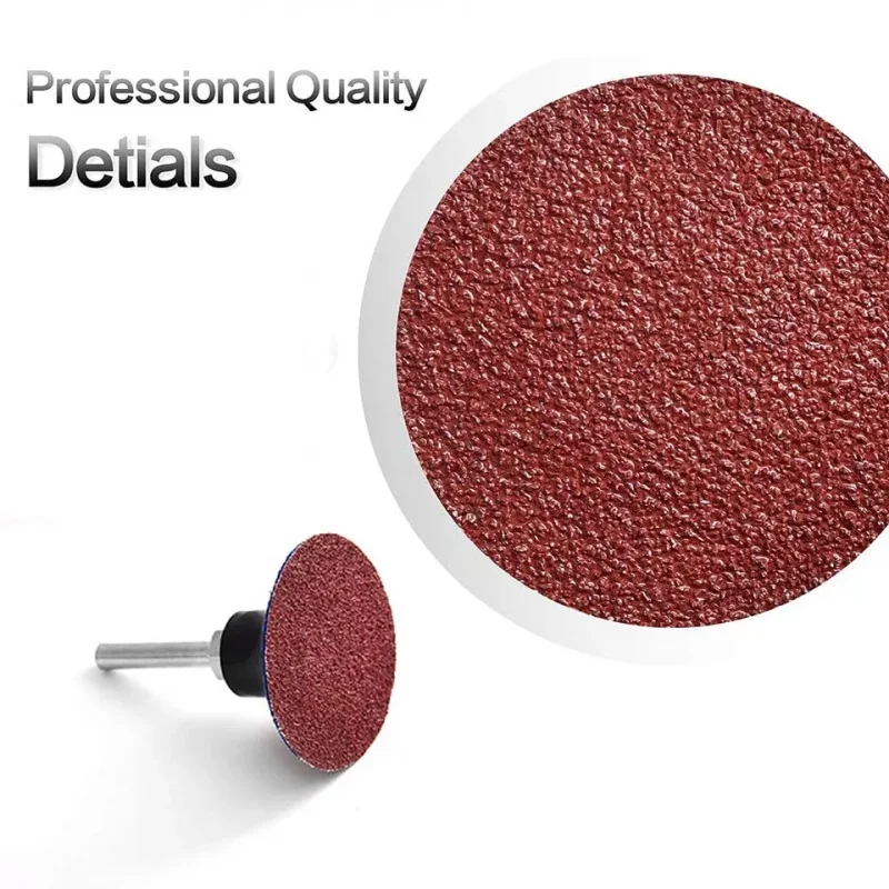 50pcs-set 40sets-carton SATC 2 Inch Quick Change 80 Grit Sanding Disc Aluminum Oxide Resin Bonding OEM/ODM Supported