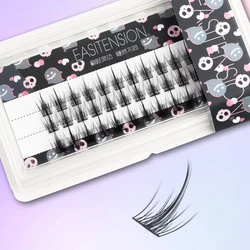 EASITENSION False Eyelash Cluster False Eyelash 36 clusters per box, natural and thick false eyelashes, convenient and practical