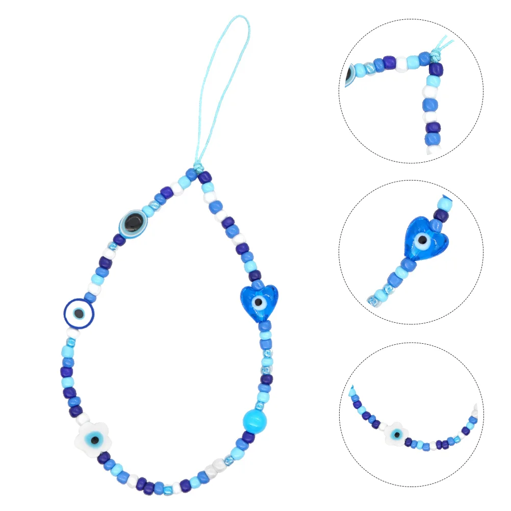 Mobile Phone Chain Lanyard Attractive Decorate Accessory Crystal Hanging Wrist Stylish Strap