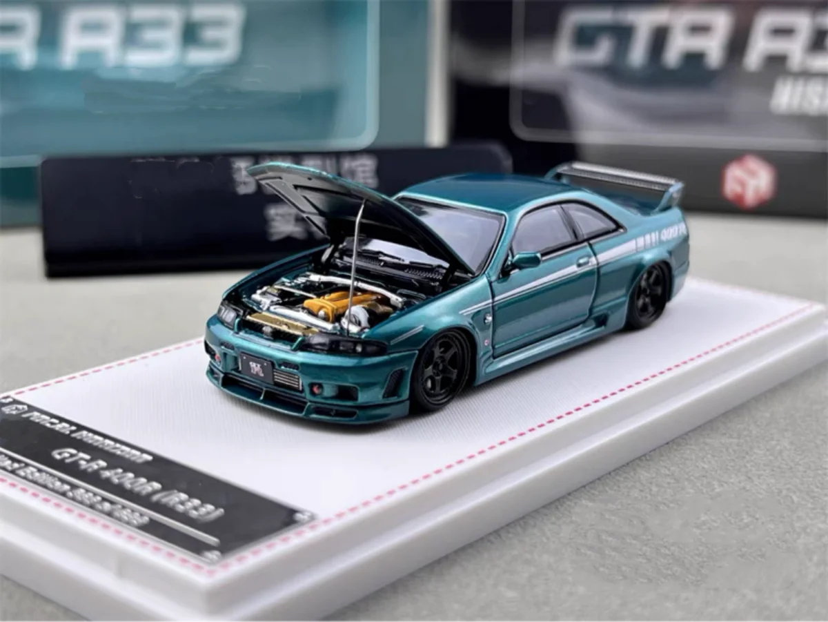Focal Horizon 1/64 GTR R33  Diecast  Birthday Gifts Hobby Display Simulation Collectio