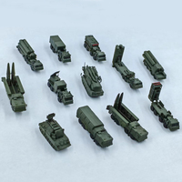 1Set Russian Air Defense Series Model Kit 1/350 Scale Miniature Missile Launch Vehicle 3D Printing Static Military Ornament Toys