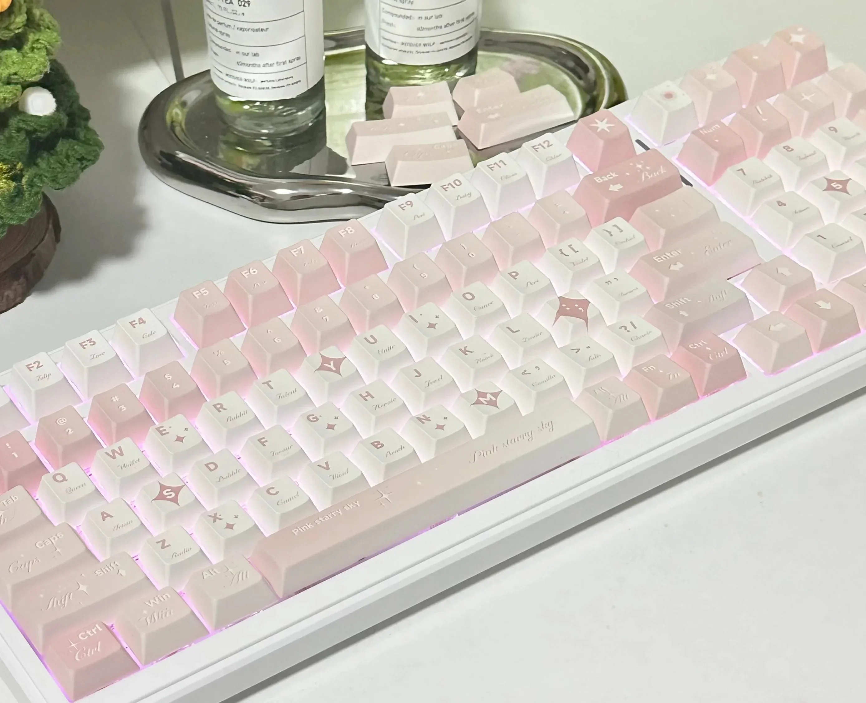 

Keycap 140 Keys Starlight Theme Keycaps Keycaps Chreey Keycap Sublimation for MX Switches Mechanical Keyboard Cap