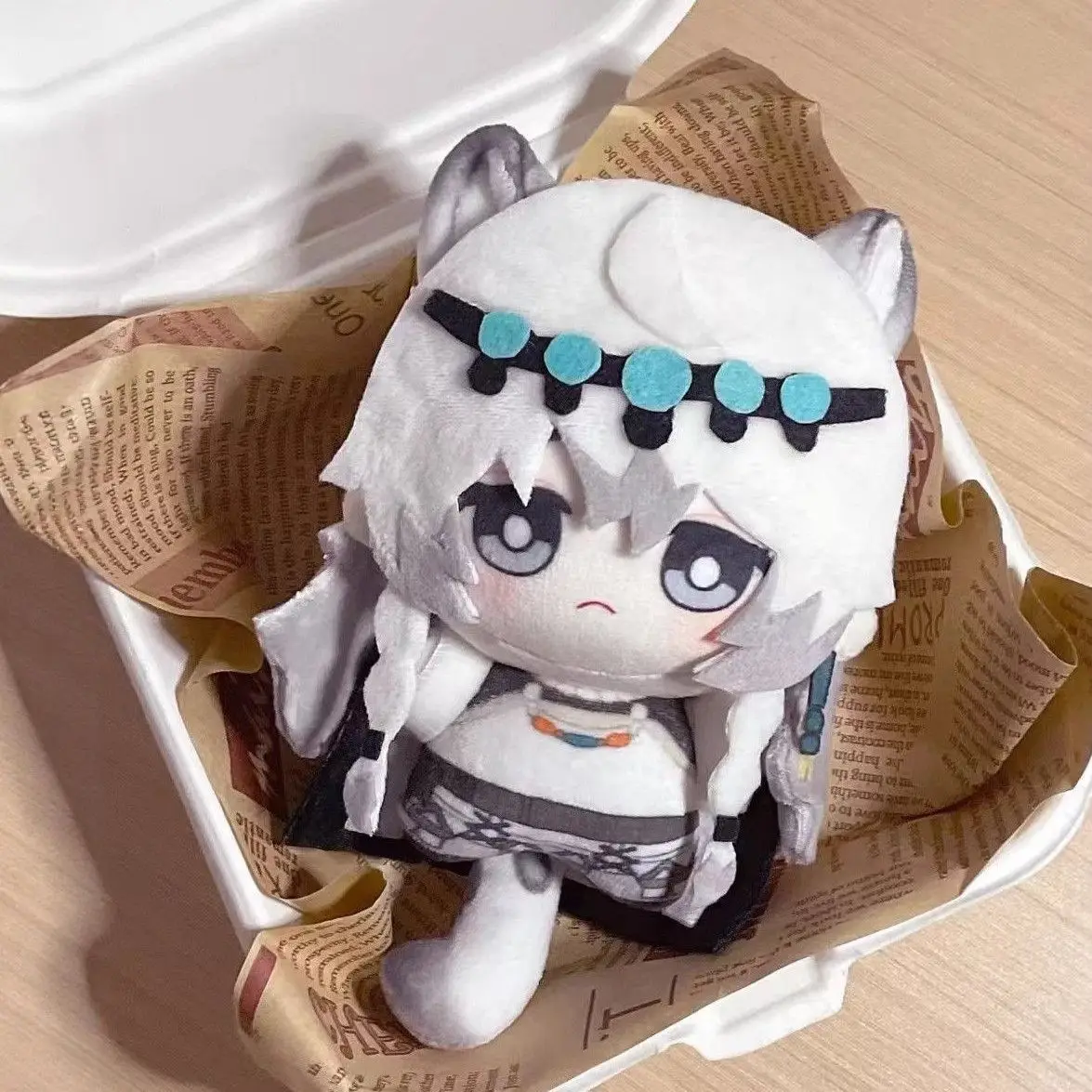 

Arknights Pramanix 10 см косплей хлопковая кукла мягкие игрушки атрибут плюшевый подарок кулон брелок Рождественский подарок