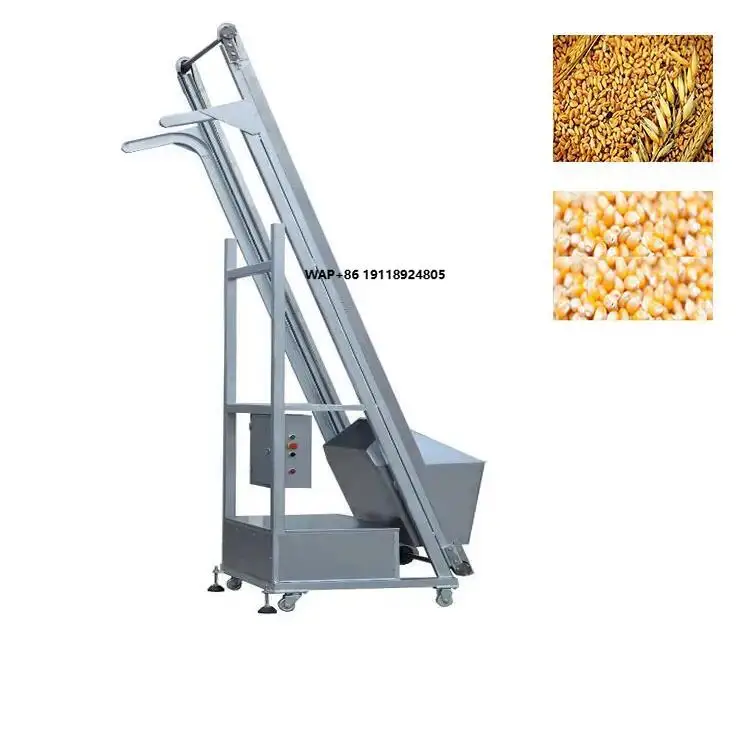 Customized Stainless Steel Conveyor Single Bucket Elevator Conveyor for Grains Rice