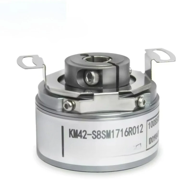 KM42-S6S19RD-001 Multi-turn absolute encoder 19-bit SSI IP65 6mm axis cable connection