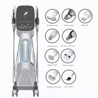 alta calidad 9 en oxigenoterapia Jet Peel Estiramiento facial Hydro microdermoabrasión oxigenación infusión Aqua dispositivo fa