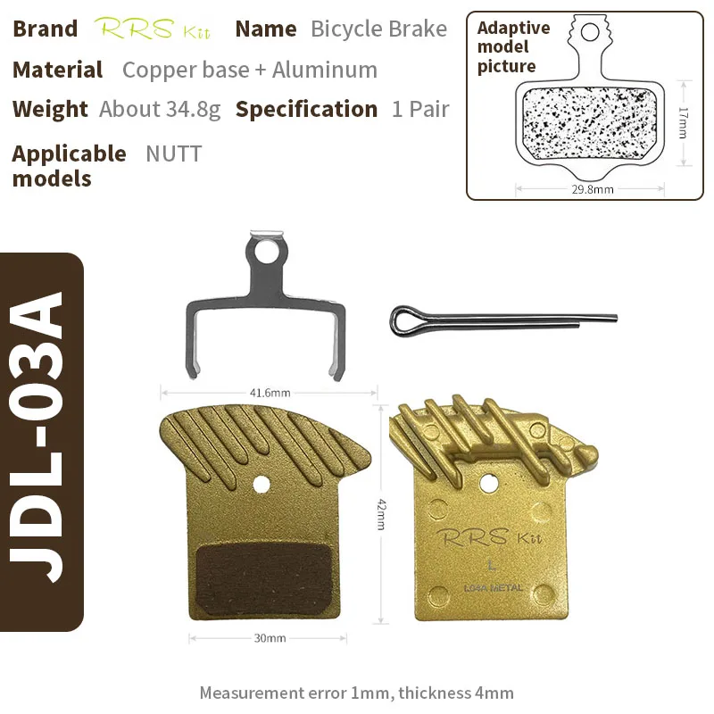 Bicycle Brake Mtb Hydraulic Ceramic Pads For Shimano Nutt L05a J04c H03c Road Disc Brake Brake Pad Fit Ultegra R9170 XT M8100