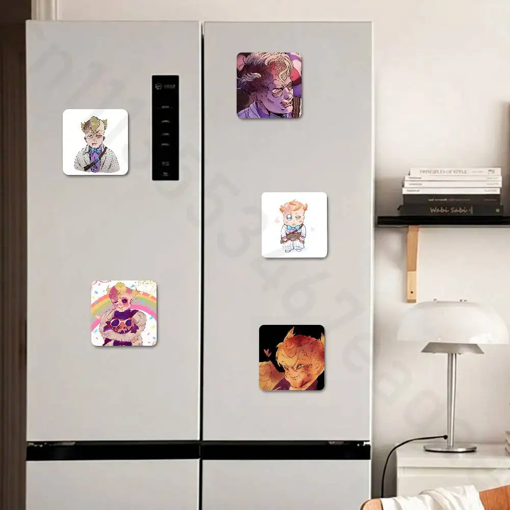 Franco B-Barbi O-Outlast T-Trials Fridge Magnet Personalized Magnetic Durable Plastic Square Picture Surface Fridge Magnets