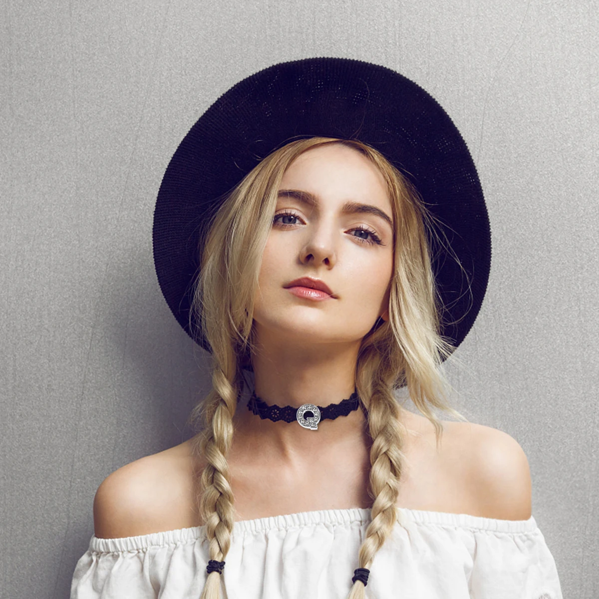 

52Pcs Alphabet Pendant Charms Rhinestone Alloy Letters 8Mm DIY Jewelry Making Accessories for Bracelets Wedding Hair Decor