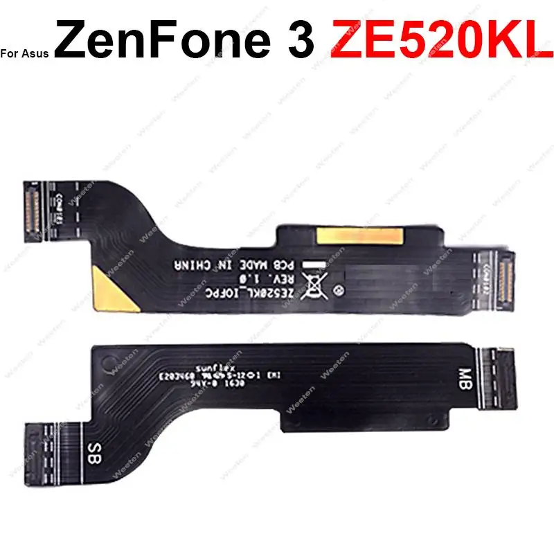 Motherboard Flex Cable For ASUS ZenFone 3 ZE520KL ZE552KL ZenFone 3 Zoom ZE553KL MainBoard Connector FPC Flex Cable Replacement