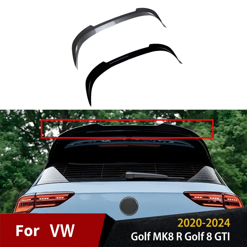 

For VW Golf MK8 R Golf 8 GTI 2020 2021 2022 2023 2024 Rear Roof Spoiler Wing Accessories Exterior Clubsport Performance Bodykits