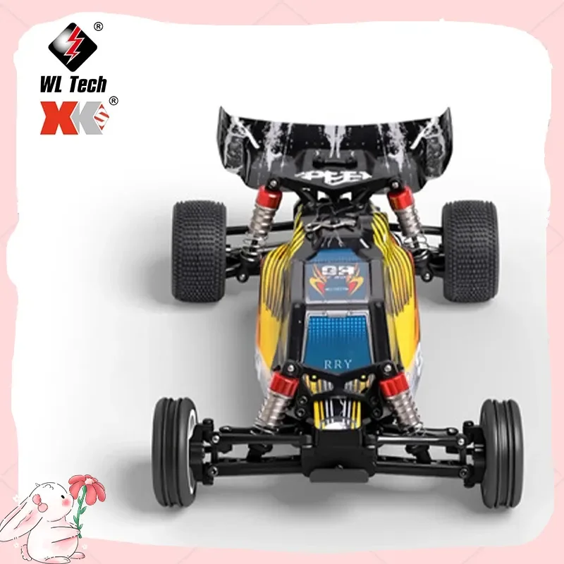 Wltoys 244016 Hochgeschwindigkeits-RC-Auto im Maßstab 1:24, elektrisches ferngesteuertes, wettbewerbsfähiges Spielzeugmodell für Kinder und Erwachsene, Weihnachtsgeschenk