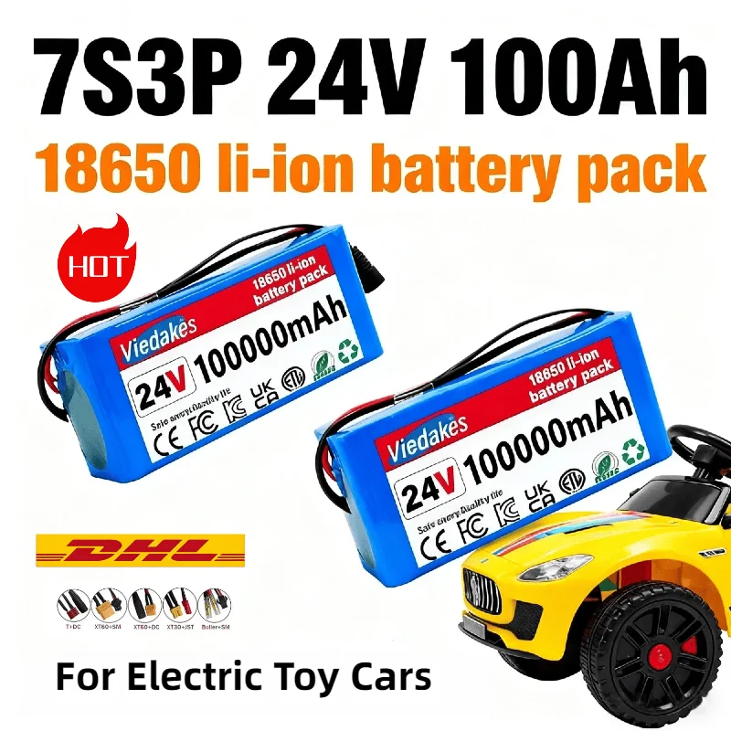 

Ready-to-Use 24V 10Ah Battery Pack, Easy Installation for 24V Systems: Power Tools, Children's Electric Cars, Trimmers & More