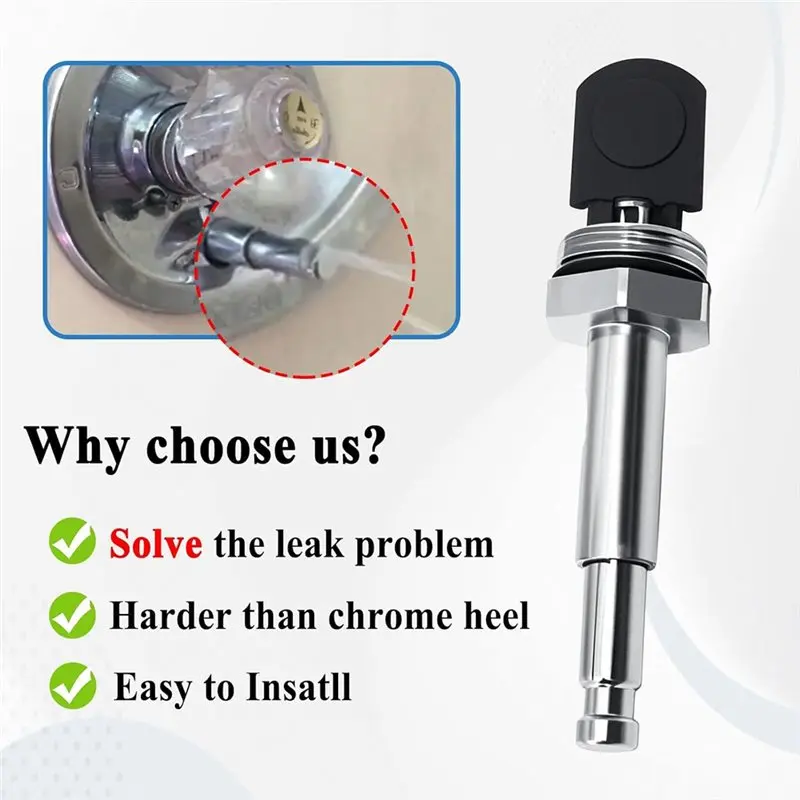 ABJF-3Pcs RP5649 Push Button Diverter, Compatible With Tub&Shower Faucet
