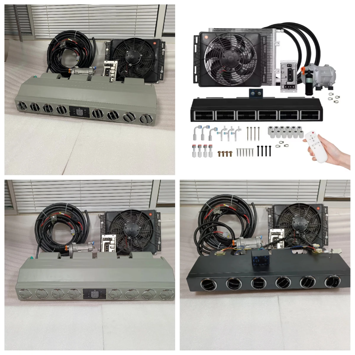 Energy-Saving 24V 12V Commercial Vehicle Air Conditioning System Hidden Model Split-Type Refrigeration Thermostat