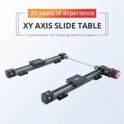 Linear guide synchronous belt line XY linear slide gantry precision CNC machine hand mold group