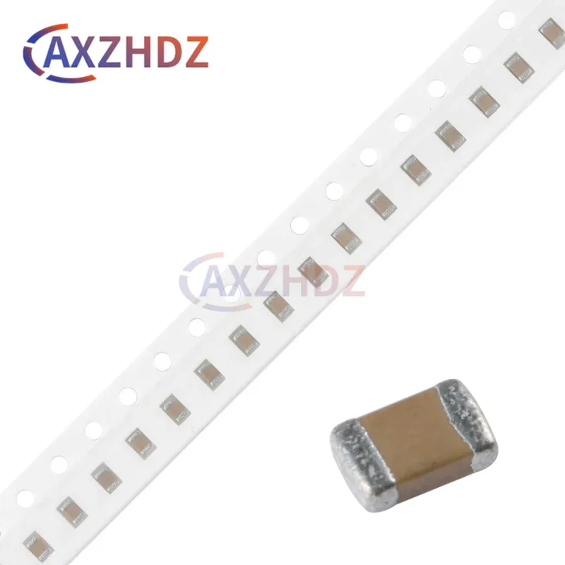 100PCS SMD Chip Multilayer Ceramic Capacitor 0805 0.5pF - 47uF 10pF 100pF 1nF 10nF 22nF 100nF 220nF 0.1uF 1uF 2.2uF 4.7uF 10uF