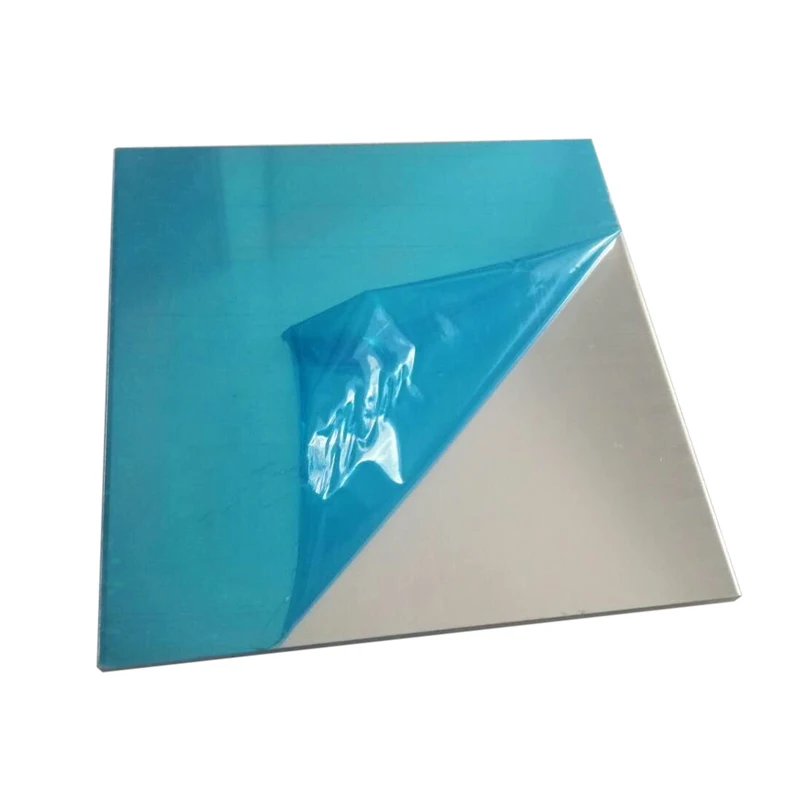 10pcs 7075 Aluminum Al Alloy Shiny Polished Plate Sheet 1mm X 100mm X 100mm for DIY Material Model Parts or Boat Construction