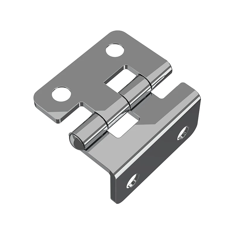 304 Stainless Steel Thickened 270 Degree Opening And Closing Buffer Mechanical Hinge Aluminum Profile Lotus Leaf