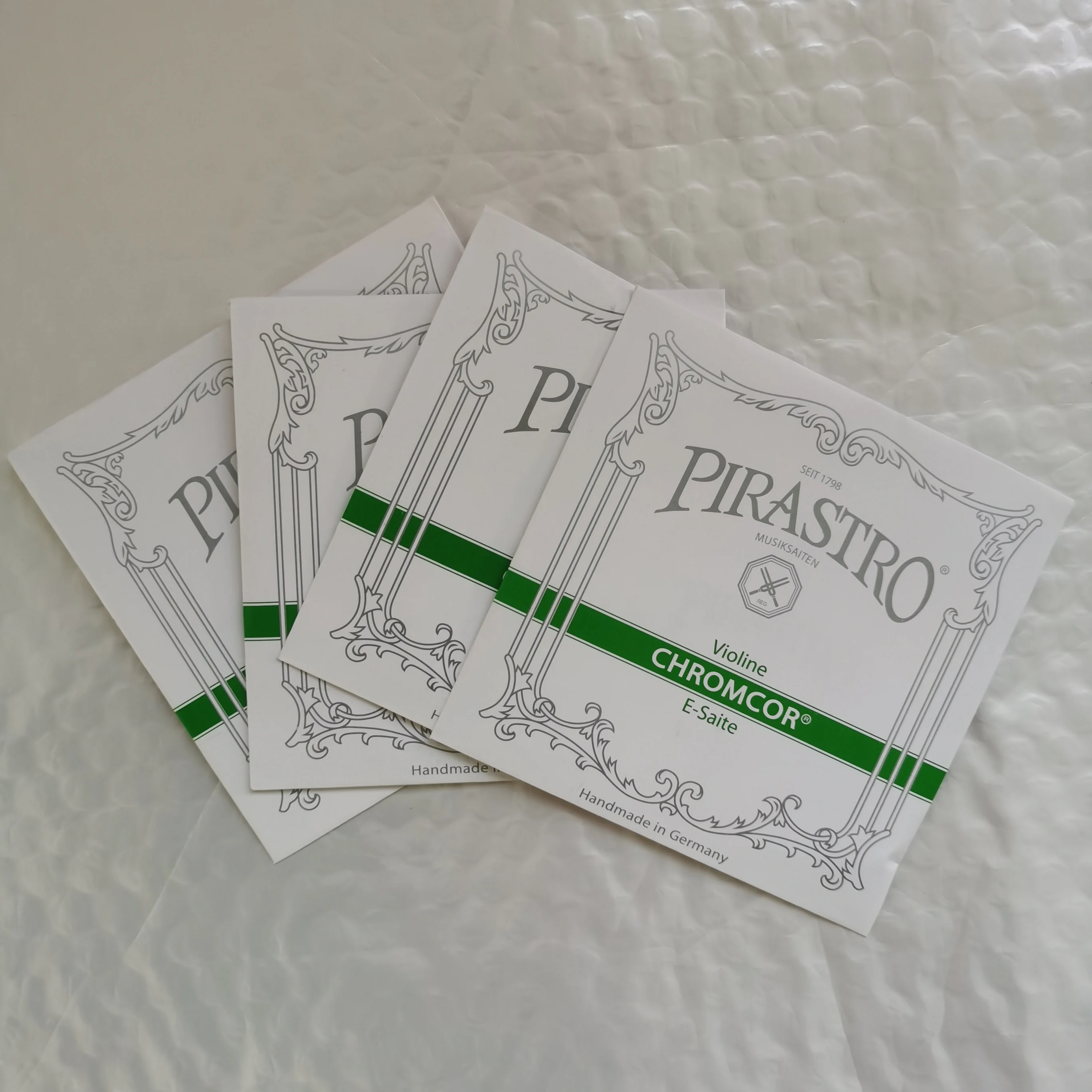 

Полный набор струн для скрипки из хромированной стали (319020) E/A/D/G с черными шариковыми наконечниками, для скрипок 4/4-3/4, аксессуары для струн скрипки