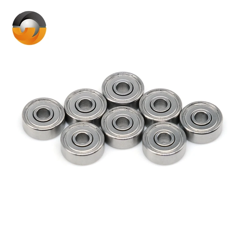 

10PCS S624ZZ 4x13x5 mm Bearing ABEC-7 Wire Cutting Machine Miniature S624-2Z Ball Bearings S624 ZZ EMQ Z3V3 Quality