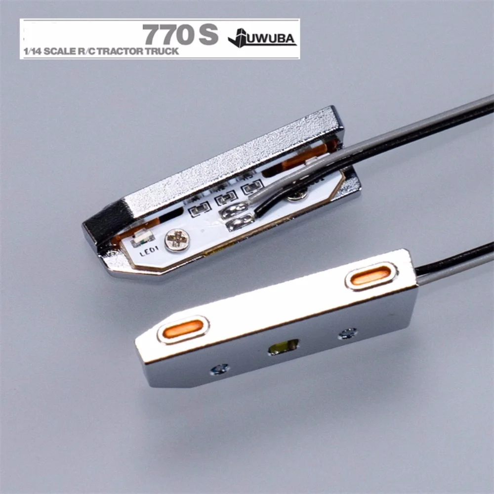 Foot Lamp LED For 1/14  Scania Tamiya 770s Rc Tractor 770S 6×4 56368 8X4 56371 Model Toy Car  Jtd-770 Retrofit DIY Parts