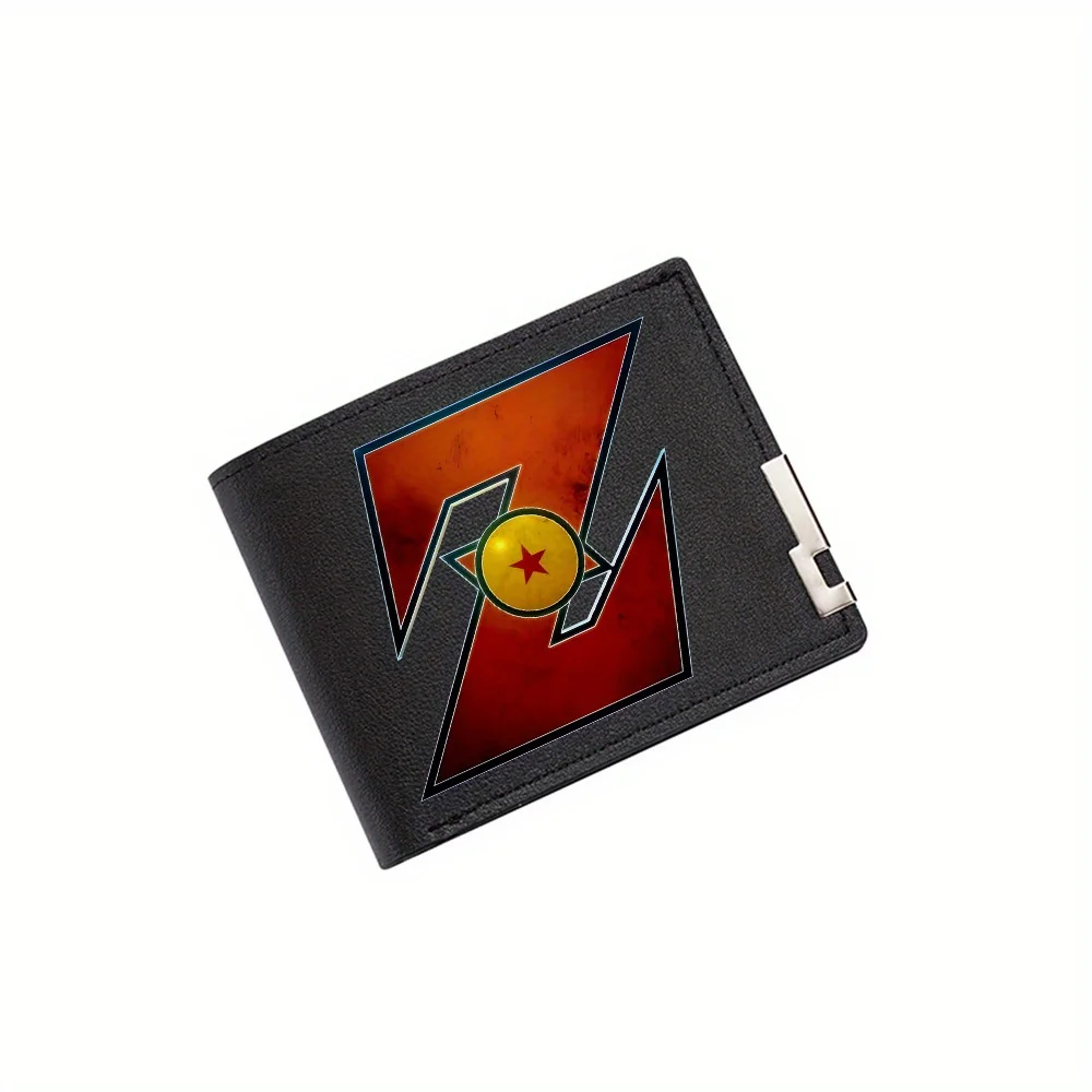 Star sphere red abstract symbol design Men's Wallet Printing Design Simple Modern Stylish Business Father's Boyfriend's Christma