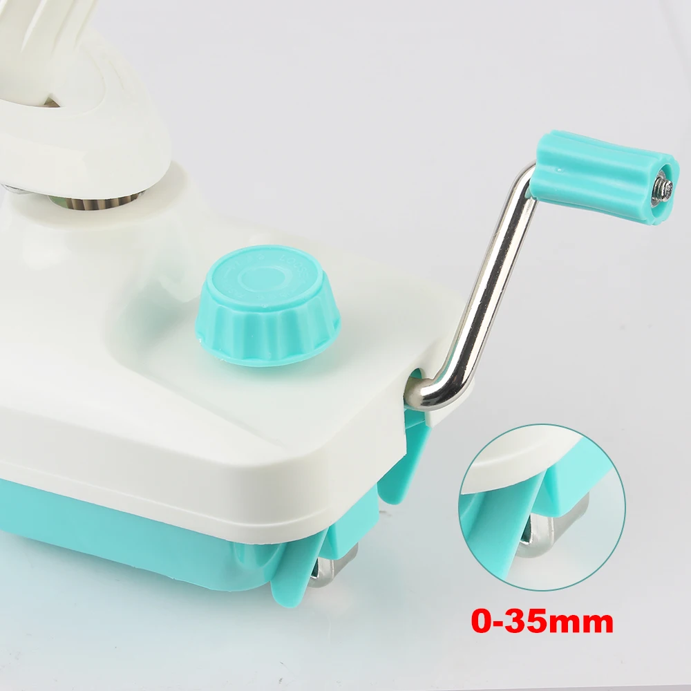 Winder Machine 0-35mm Thickness Clip Fiber Wool String Ball Hand Operated Yarn Winder for DIY Sewing Making Manual Handheld