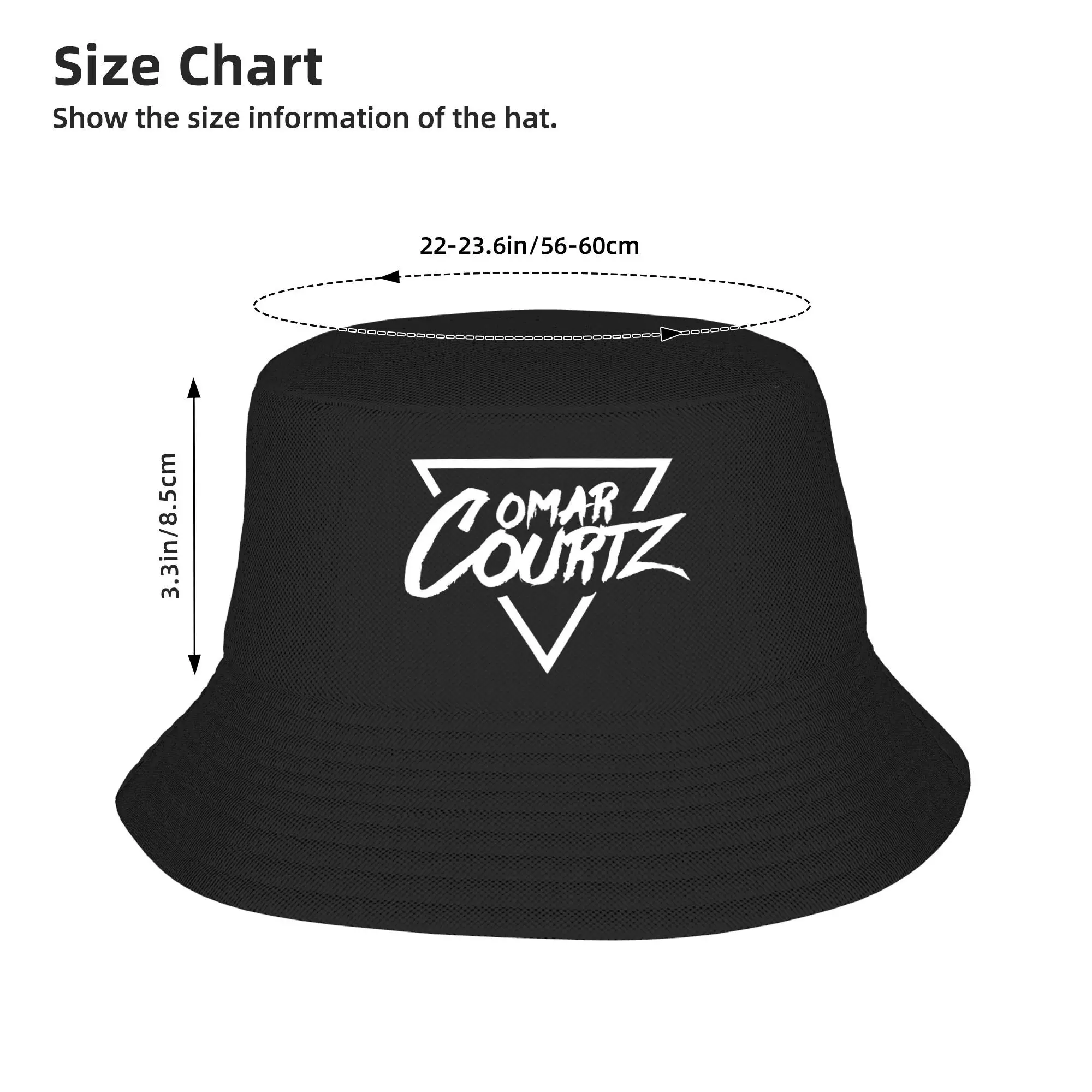 ユニセックスラッパー オマール・コートズ プリメーラ・ムーサ アルバムツアー バケットハット 個性派フィッシャーマン 夏 韓国 バケーション サン