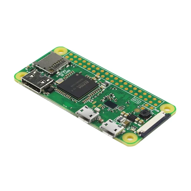 Raspberry Pi Zero W/WH BCM2835 1GHz WIFI i Bluetooth 512MB LPDDR2 RAM Obsługa systemu Linux OS 1080P HD Video Output Development Board