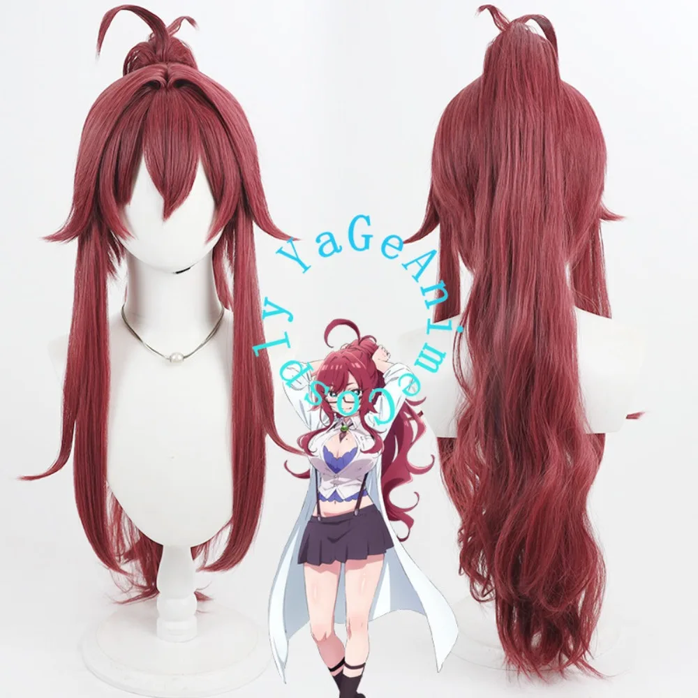 Kusuri Yakuzen Cosplay Wig Detachable Ponytail for Valentine Anime Convention Costume Party and Character Photography