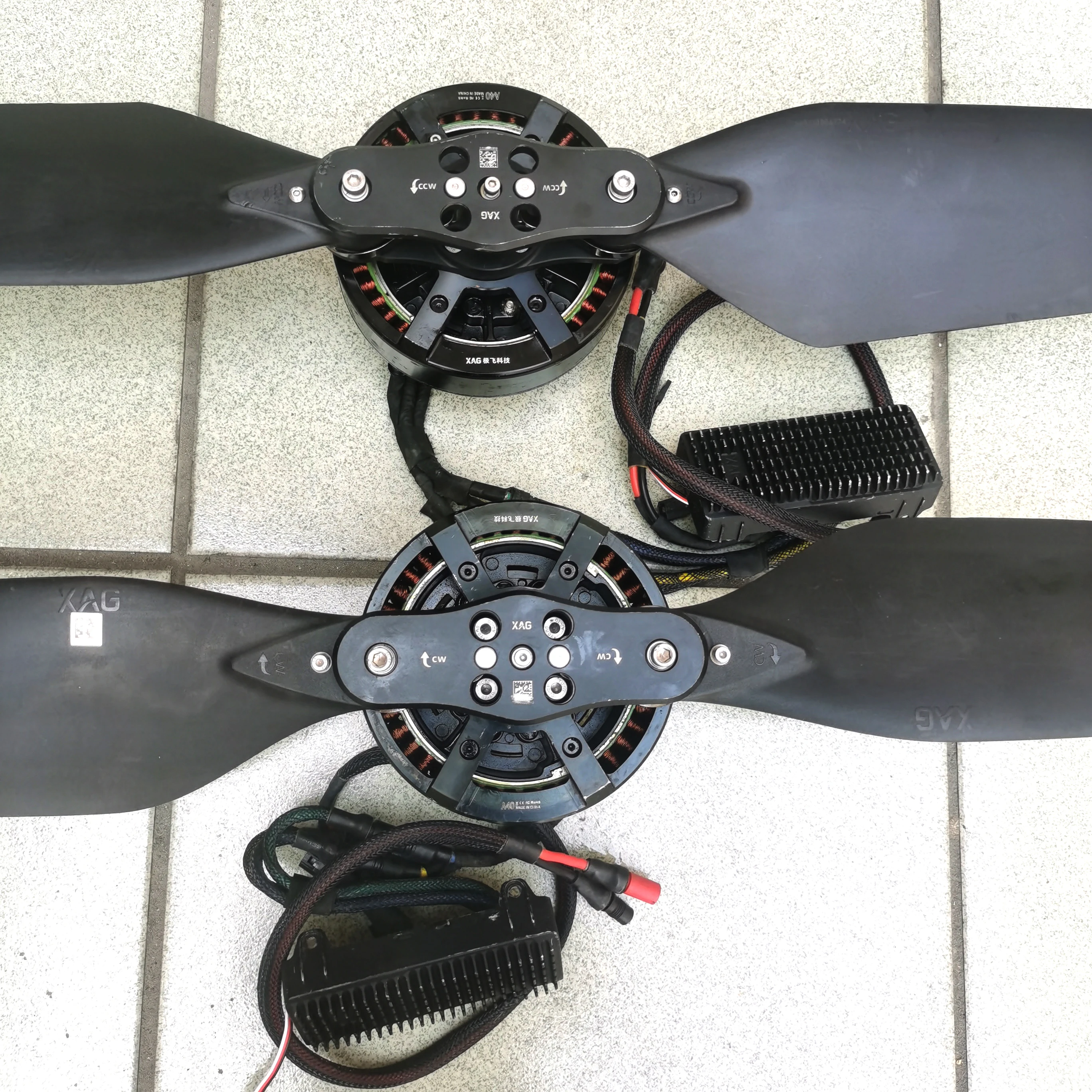 A40 CCW 브러시리스 아웃러너 모터 드론, 강력한 전원 공급 장치, UAV 75KV 고속 비행기, 대형 추력 항공기