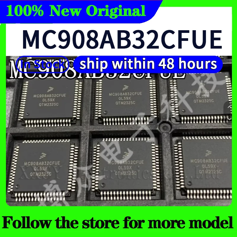 MC908GP32CFBE MC908AB32CFUE MC68HC705X32CFU4 جودة عالية جديد